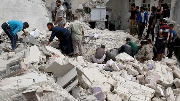 Halep'teki Saldırıda Ölü Sayısı Gün Geçtikçe Artıyor