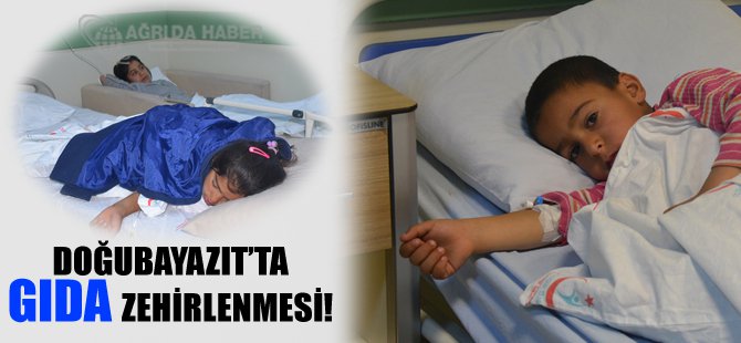 Doğubayazıt'ta Gıda Zehirlenmesi