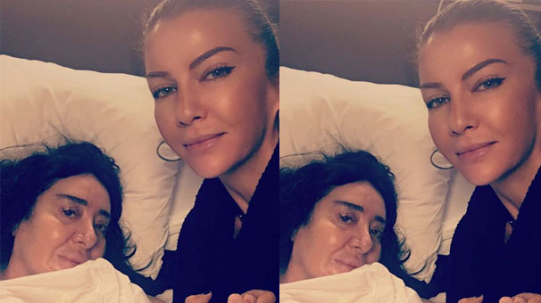 İvana Sert, Nur Yerlitaş'ı ziyaret etti!