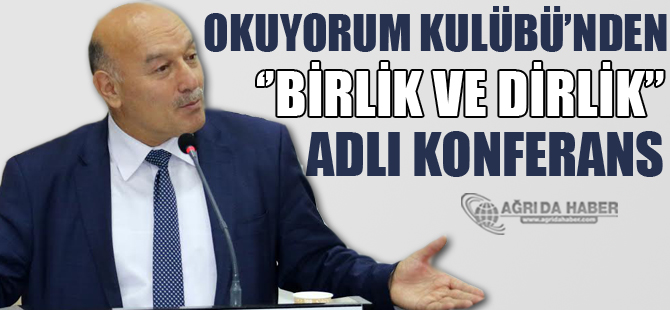 AİÇÜ Okuyorum Kulübü Birlik ve Dirlik Adlı Konferans Düzenledi
