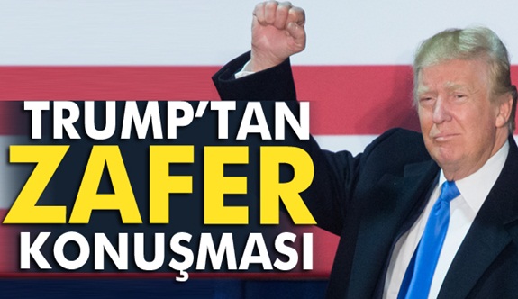 Canlı Yayın ! ABD'nin 45. Başkanı Donald Trump'tan zafer konuşması yapıyor ?