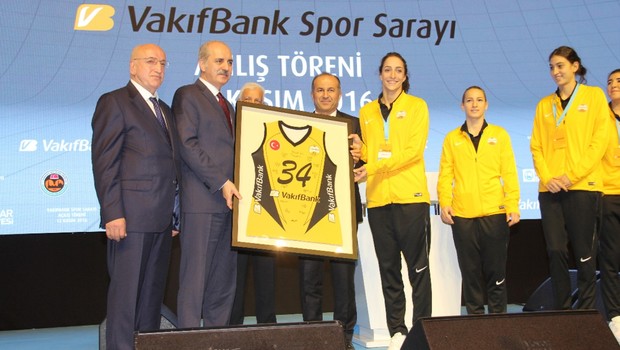 VakıfBank Spor Sarayı açıldı