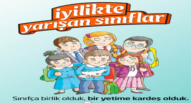 'Her Sınıfın Bir Yetim Kardeşi Var' Kampanyasına destek