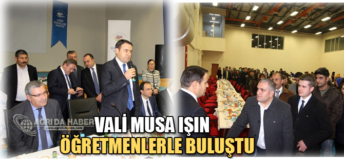 Musa Işın Öğretmenlerle Buluştu