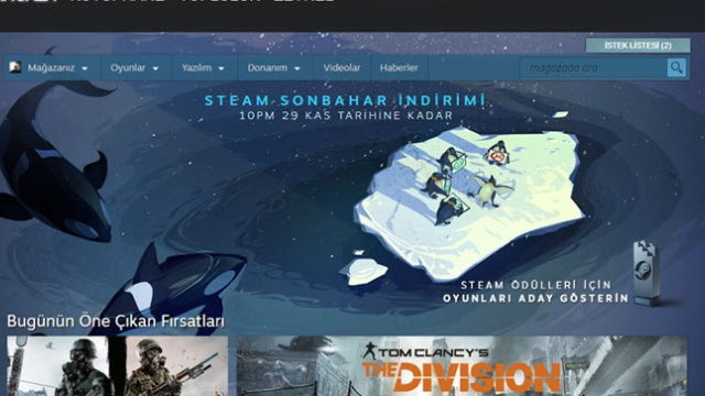 Popüler oyun platformu Steam'de beklenen gün geldi İndirim Zamanı!