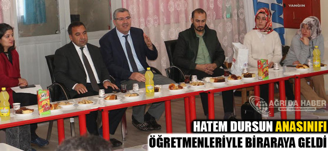 Hatem Dursun, Anasınıfı Öğretmenleriyle Biraraya Geldi