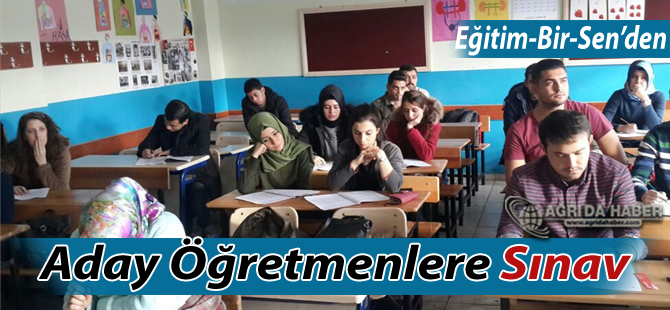 Eğitim-Bir-Sen'den Aday Öğretmenlere Deneme Sınavı