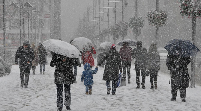 İstanbul'da kar yağışı ! Meteroloji Açıkladı ?