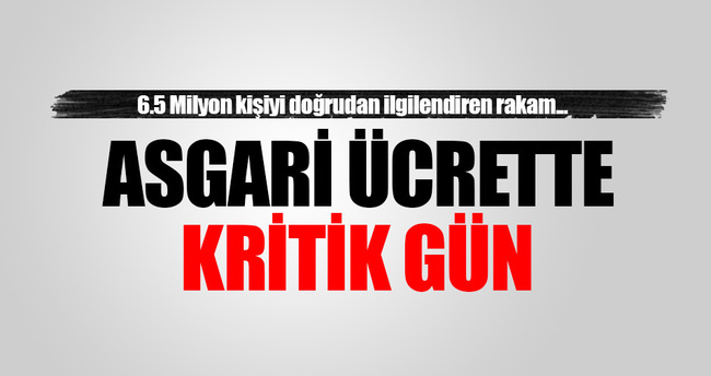 2017 asgari ücret rakamı için ikinci randevu