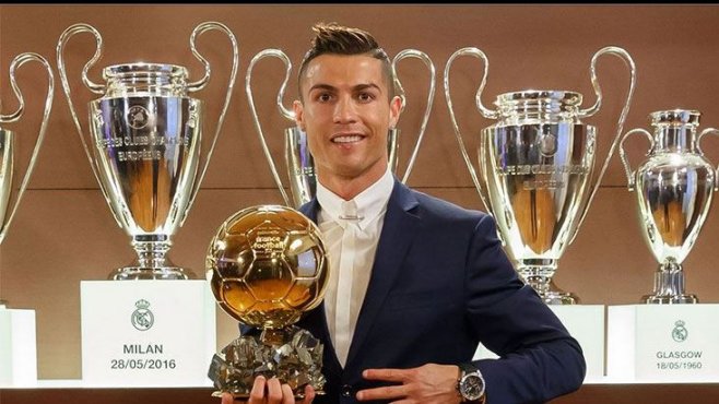 Yine Yine Yeniden Yılın futbolcusu Cristiano Ronaldo !