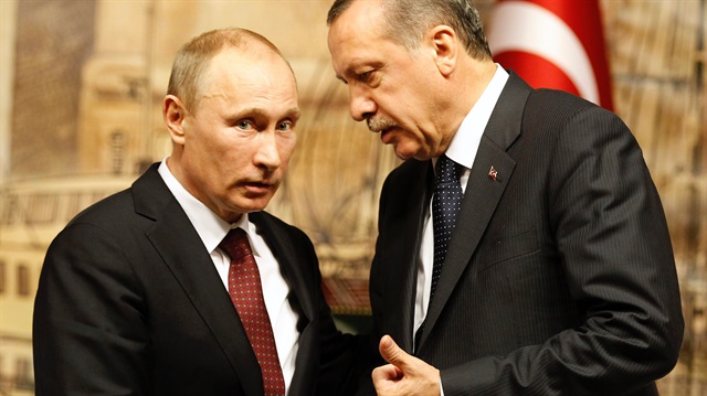 Erdoğan Putin ile Halep'i görüştü