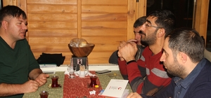 Yaban Hayvanları İçin Keşfe Giden Ekip Karın Tadını Çıkardı