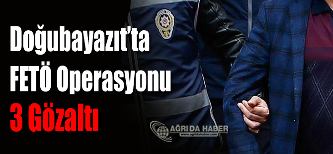 Dr. Yaşar Eryılmaz Devlet Hastanesinde FETÖ/PDY Operasyonu 3 Gözaltı