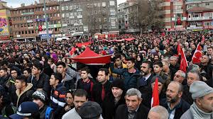Kayseri'deki Terör Saldırısına Erzurum Halkın'dan Tepki