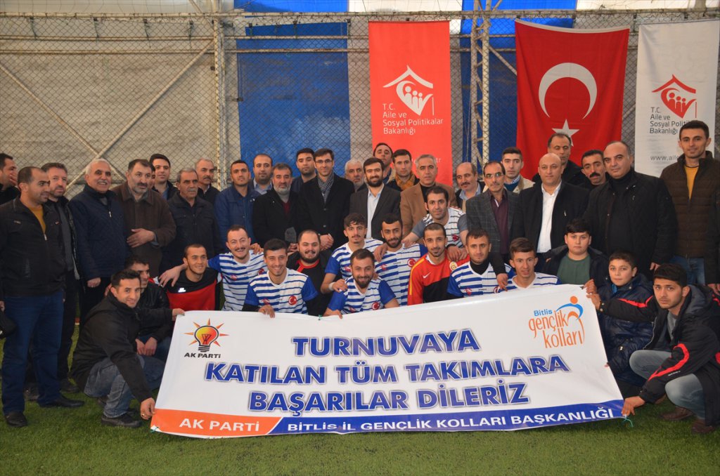 Bitlis'teki '15 Temmuz Şehitleri Futbol Turnuvası'