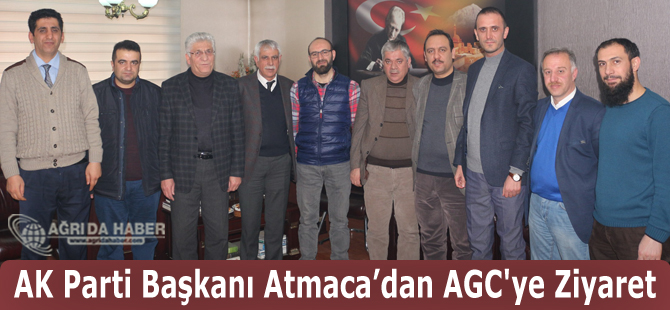 Ak Parti İl Başkanı Kemal Atmaca'dan AGC'ye Ziyaret