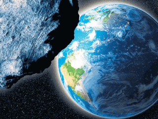 2017 AG13 adı verilen göktaşı dünya'yı teğet geçti !