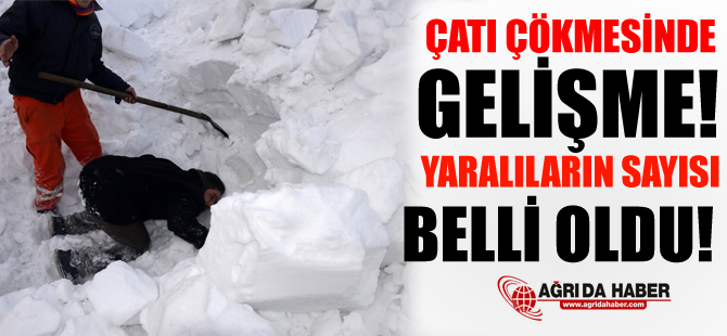 Ağrı'da Sebze Pazarı Çatısının Çökmesinde Gelişme: Yaralılar Belli Oldu!