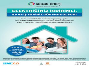 Elektriğini Sepaş Enerji'den Alan 3 Bine Yakın Serbest Tüketici Sigortalandı