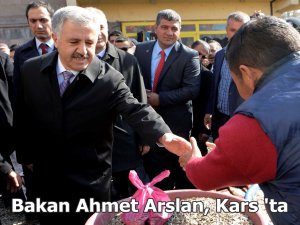 Bakan Ahmet Arslan, Kars 'ta temaslarda bulundu