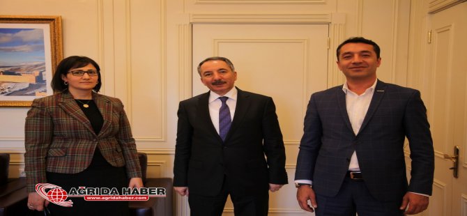 MUSİAD Ağrı İl Temsilciliğinden Prof. Dr. Abdulhalik KARABULUT'a Ziyaret