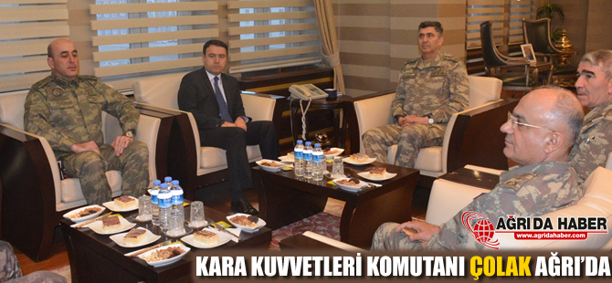 Kara Kuvvetleri Komutanı Orgeneral Çolak Ağrı'da