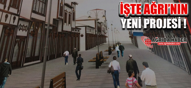 Ağrı Belediye Başkanı Musa Işın Cumhuriyet Caddesini yeniliyor