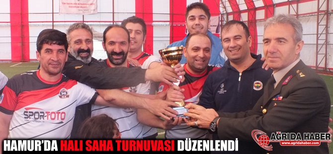 Hamur'da Halı Saha Futbol Turnuvası Düzenlendi!