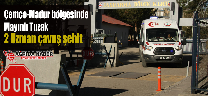 Kars Kağızman Çemçe-Madur bölgesinde 2 Uzman çavuş şehit oldu