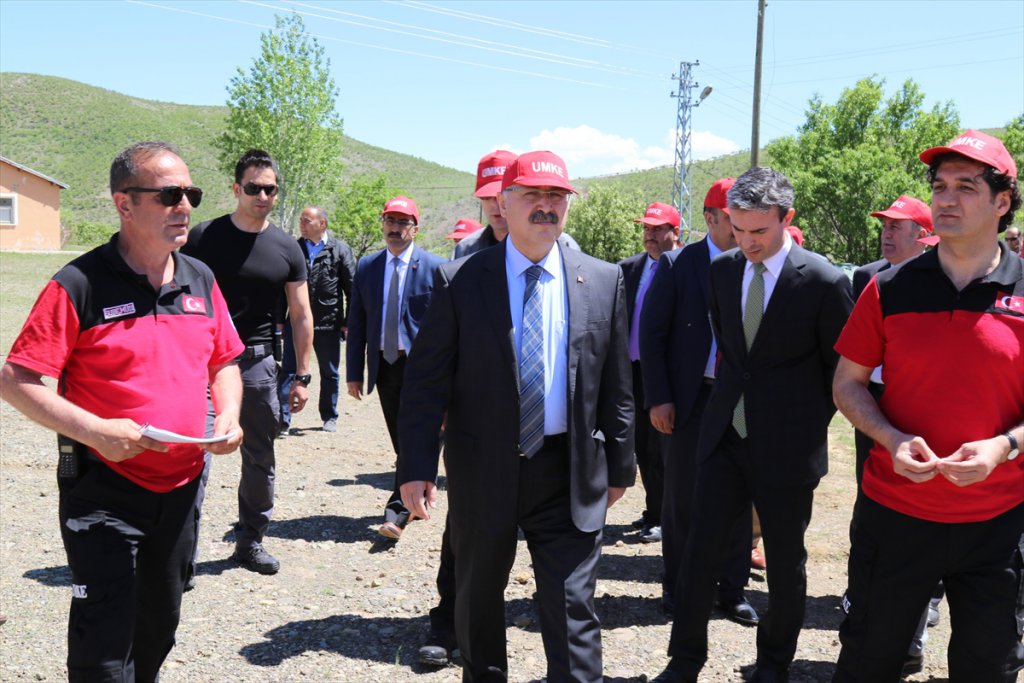 Bingöl'de Deprem Tatbikatı