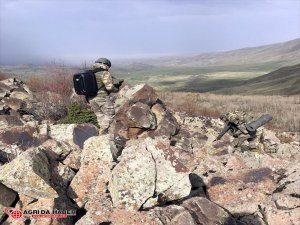 Türkiye'nin çatısı Ağrı Dağında terör operasyonu