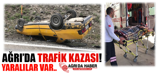 Ağrı'nın Eleşkirt İlçesinde Trafik Kazası Meydana Geldi!