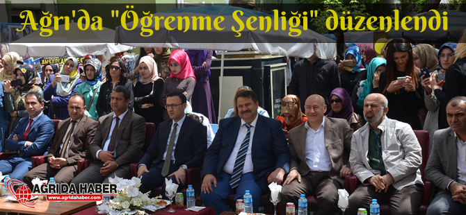 Ağrı'da Mehter Takımı Eşiliğinde 'Öğrenme Şenliği' düzenlendi