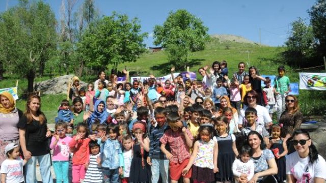 'Dünyayı kadınlar ve çocuklar değiştirecek' projesi kapsamında çocuk şenliği düzenlendi