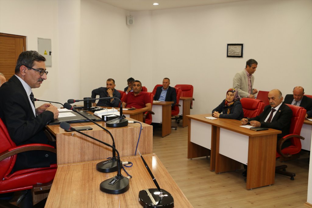 Erzincan İl Genel Meclisi haziran ayı toplantısı yapıldı