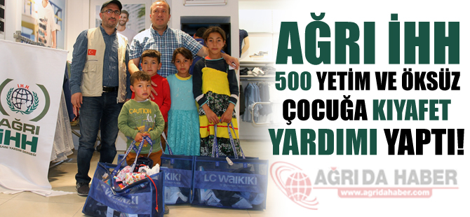 500 Yetim ve Öksüz Çocuğun 'Bayramlık' Sevinci