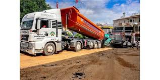 Akçadağ'da Asfaltlama Çalışması