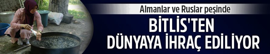 Bitliste yapılan Ceviz Reçeline Alman ve Ruslardan yoğun talep