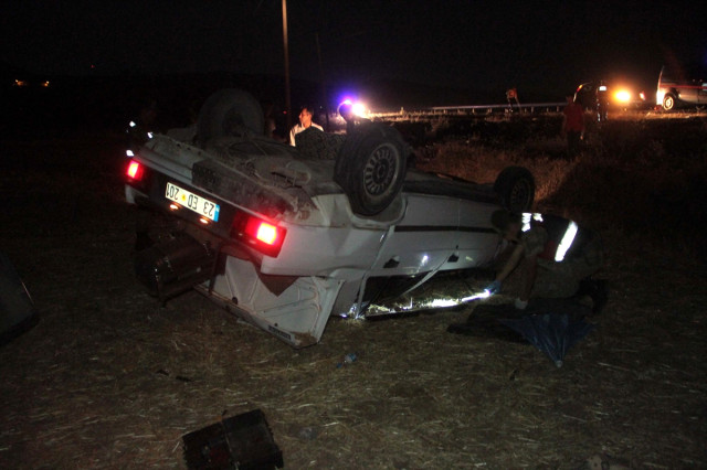  Elazığ'da trafik kazasında 5 kişi yaralandı !