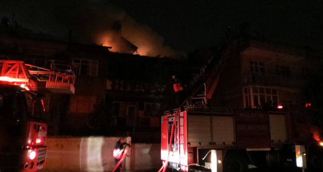 Malatya'da Yangın !