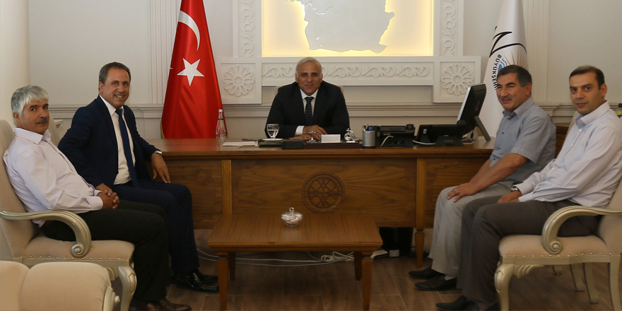 Vali Zorluoğlu'na Ziyaretler Sürüyor !