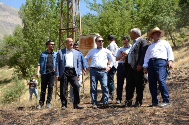 Çatak'taki Orman Yangını !