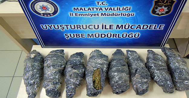 Malatya'da Uyuşturucu Operasyonu 2 Kişi Tutuklandı