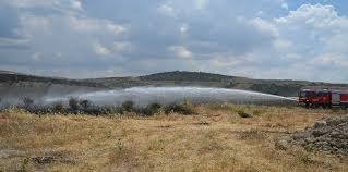 Sarıkamış'ta Otluk Yangını