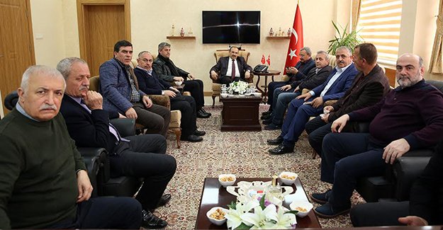 Demiröz'den, Vali Ustaoğlu'na Ziyaret