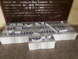 Şemdinli'de 8 bin 727 paket Kaçak Sigara Yakalandı