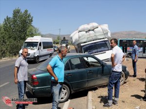 Bingöl'de Trafik Kazası: 2 Yaralı