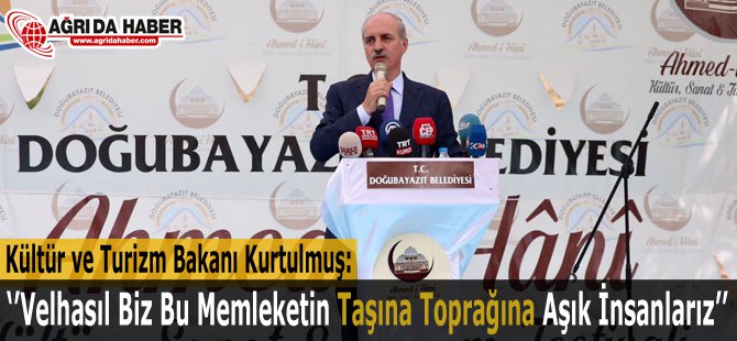 Bakan Kurtulmuş Ahmed-i Hani Kültür Sanat Ve Turizm Festivali'nde
