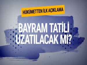 Bakandan Kurban Bayramı tatili için açıklama!