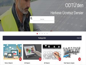 Bilgisayarı Olan Herkese ODTÜ'den Ücretsiz Ders